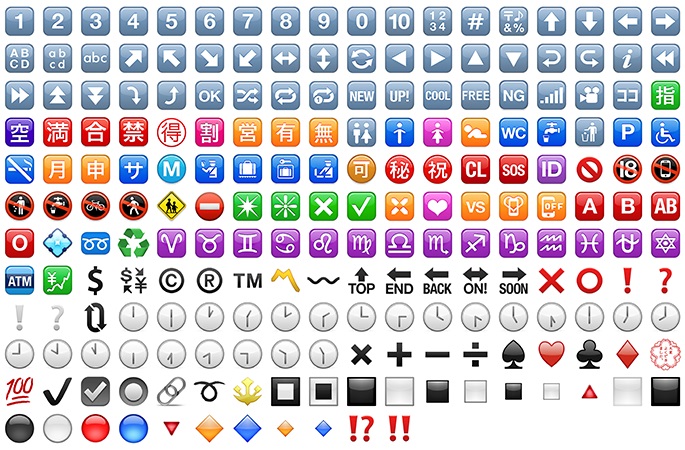 iphone emoji meanings of the symbols - image gallery ...