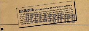 Restricted Declassified stamp - pixgood.com