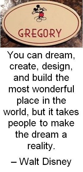 Walt Disney Employee Engagement Quote - You can dream, create, design, and build the most wonderful place in the world, but it takes people to make the dream a reality. 