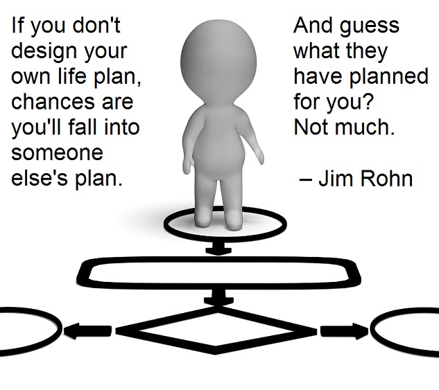 If you don't design your own life plan, chances are you'll fall into someone else's plan. And guess what they have planned for you? Not much. – Jim Rohn