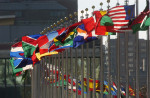 UN Headquarters - Flags of Nations