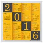 2016 calendar - Thought Articles - BSGStudio via all-free-download