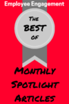 Best Employee Engagement - Monthly Spotlight Articles - Red