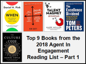 Top 9 Books from the 2018 Agent In Engagement Reading List - Part 1